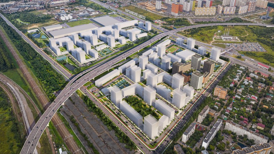 Схема ЖК Ильинские Луга