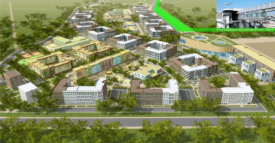 Пик Ильинские Луга план застройки