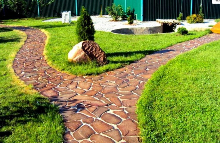 Плитняк для мощения дорожек