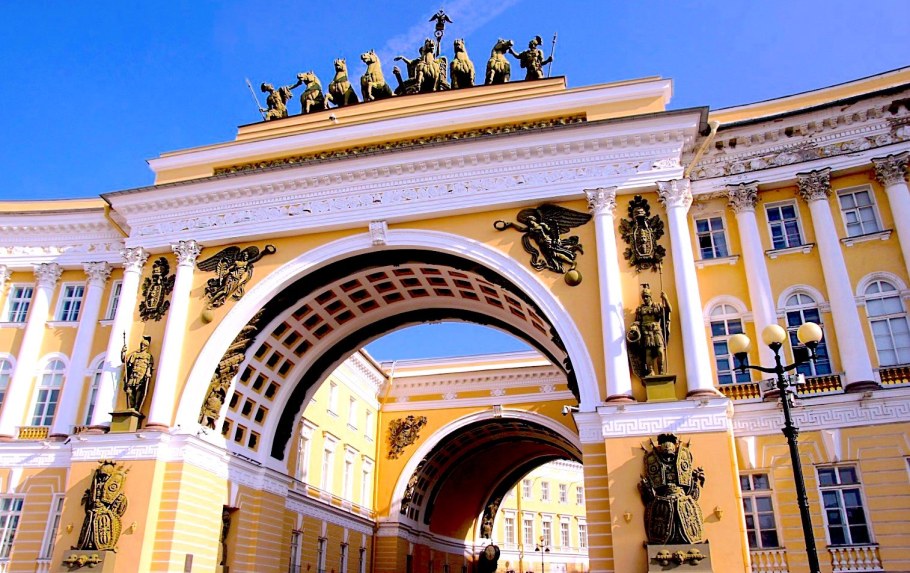 Арка главного штаба Питер