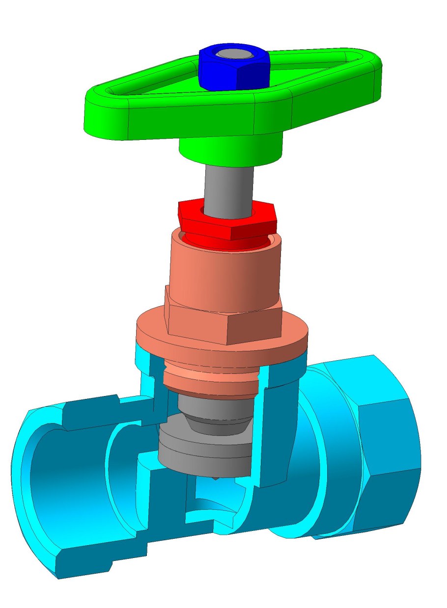 Вентиль запорный водопроводный d200