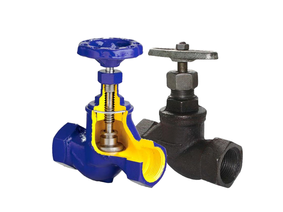 Вентиль запорный муфтовый д50