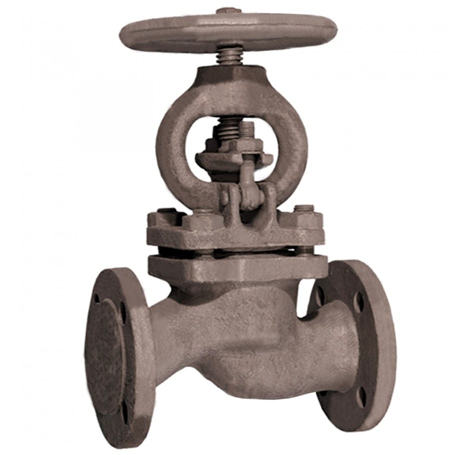 Клапан запорный сталь 15с22нж фл