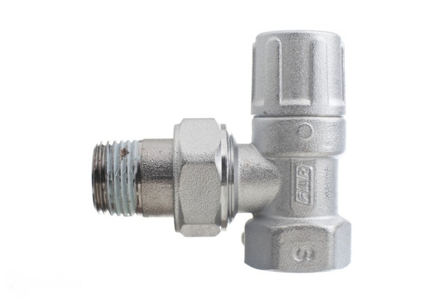 Вентиль запорный угловой 1/2 ВР far FV 1200 12