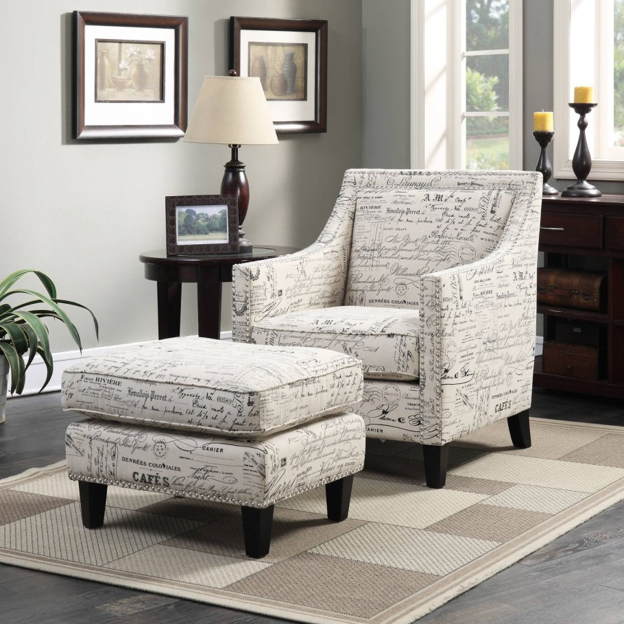 Elements Erica Transitional Ottoman