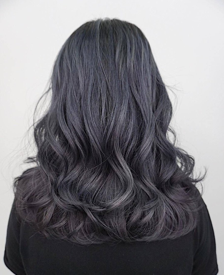 Дарк грей цвет волос