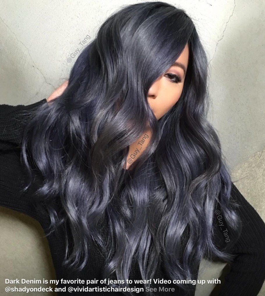 Дарк грей цвет волос