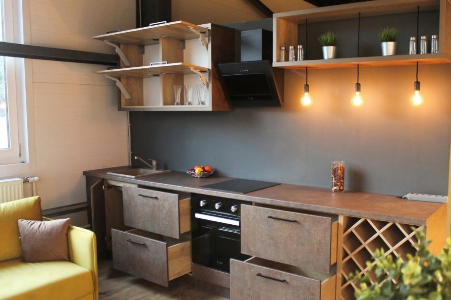 В каком виде приходит кухня