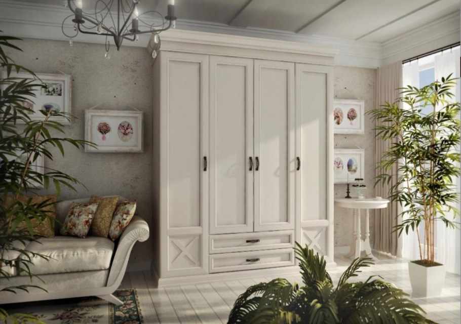 Шкаф в стиле Прованс