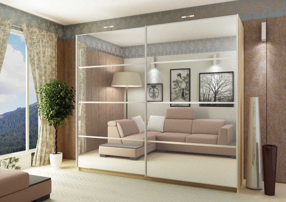 Шкаф-купе в гостиную