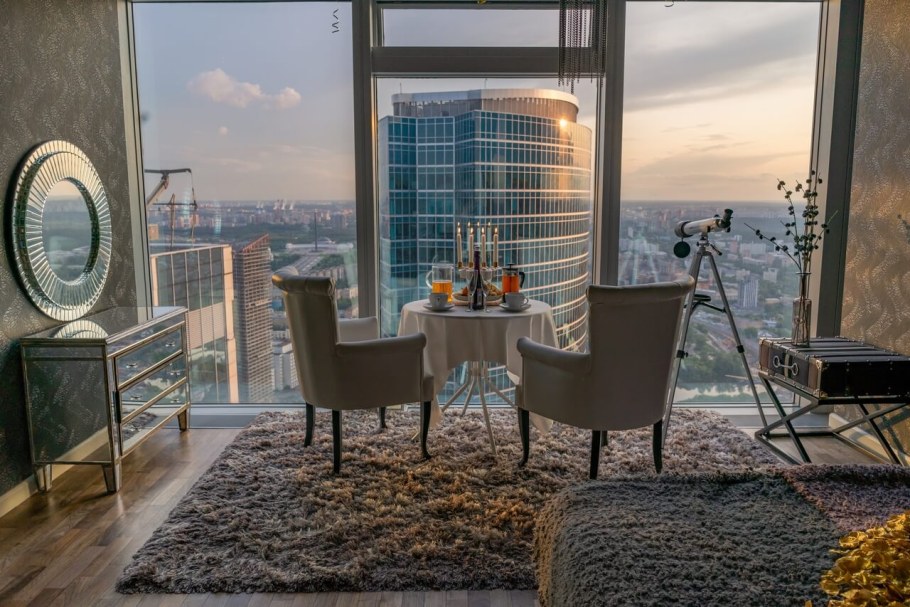 Отель Москва Сити 63 этаж