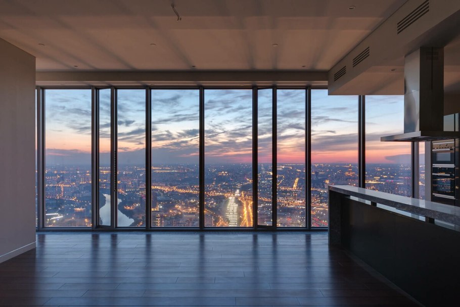 Апартаменты око Москва Сити