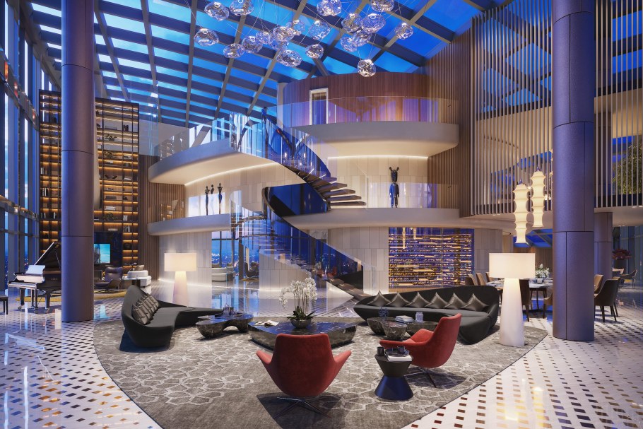 Пентхаус в башне Федерация