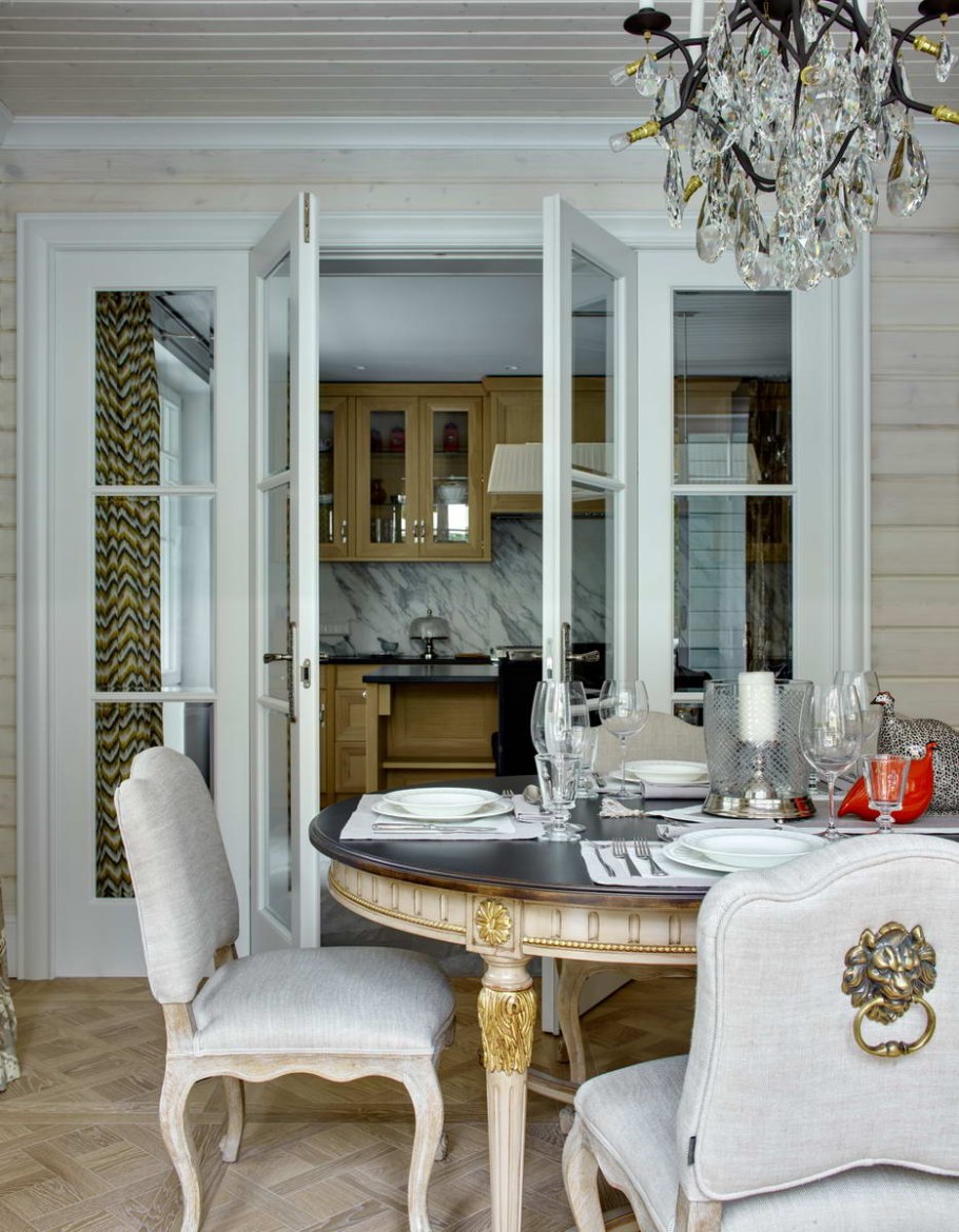 Классический интерьер подмосковного дома