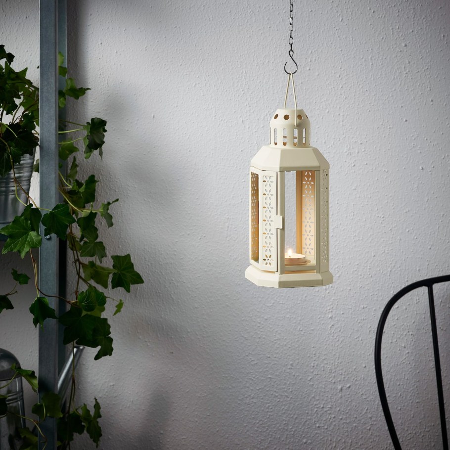 Фонарь для свечи Энрум икеа