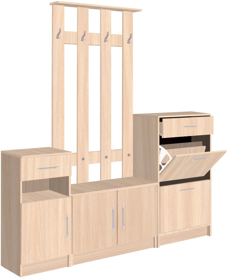 Прихожка LUXDORF спр3 дуб Млечный инструкция по установке