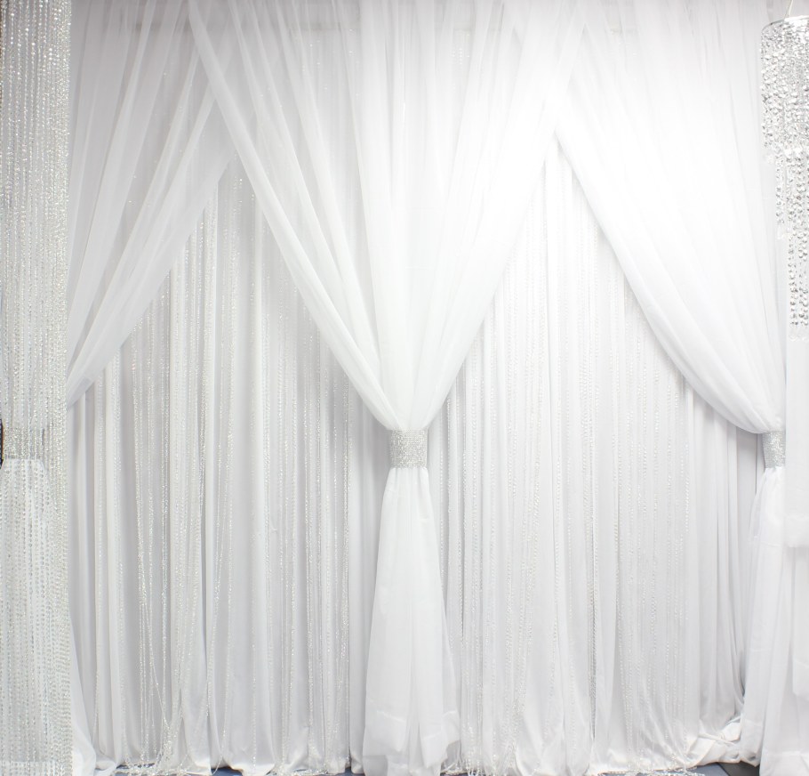 Белая занавеска для фотошопа