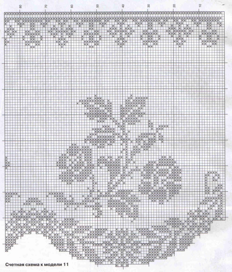 Шторы вязаные крючком филейная вязка схемы