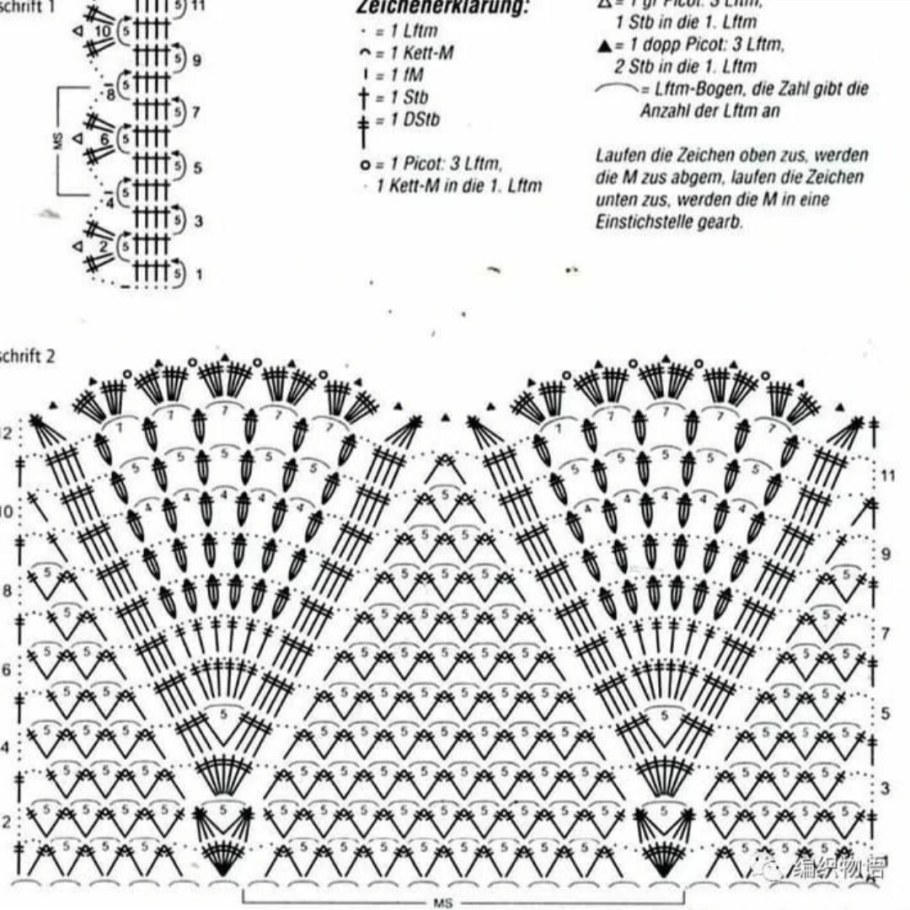 Вязаные крючком занавески для кухни со схемами