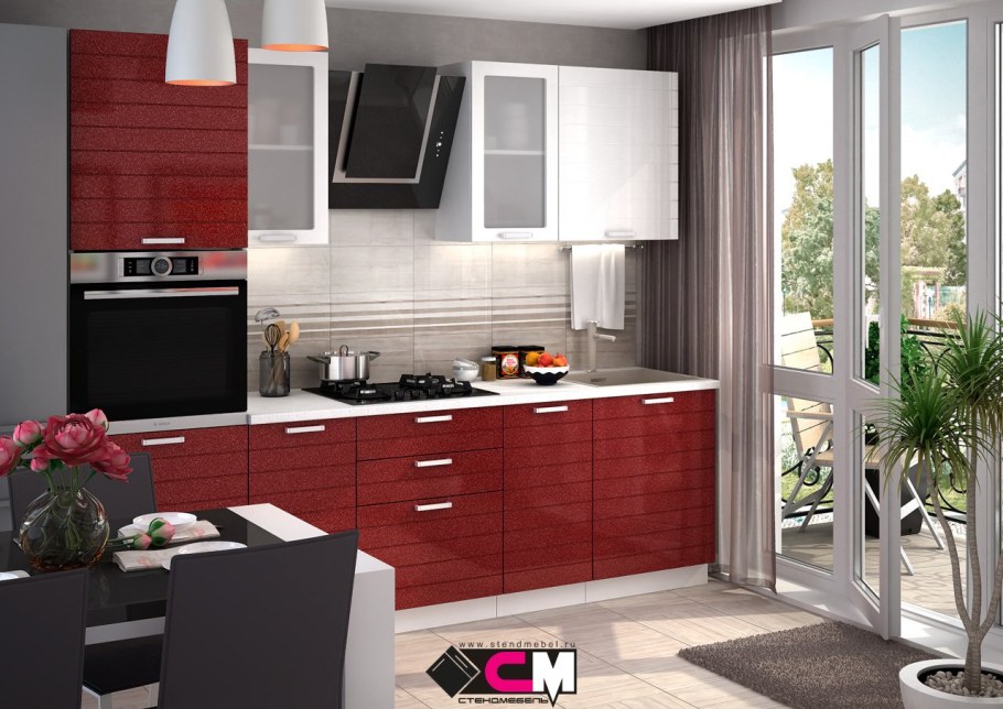 Модульная кухня Линда МДФ Стендмебель