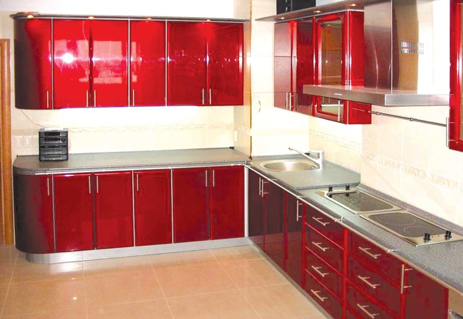 Пластиковые кухни