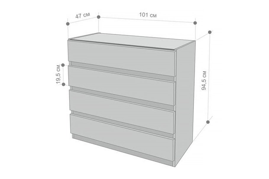Lorenzo комод Аскона