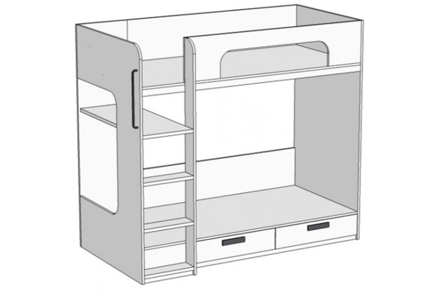 2-Х ярусная кровать Модекс-2
