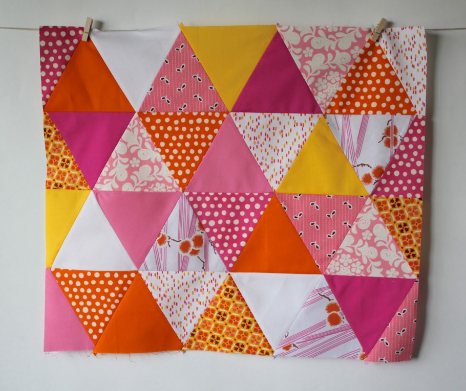 Лоскутное шитье треугольники
