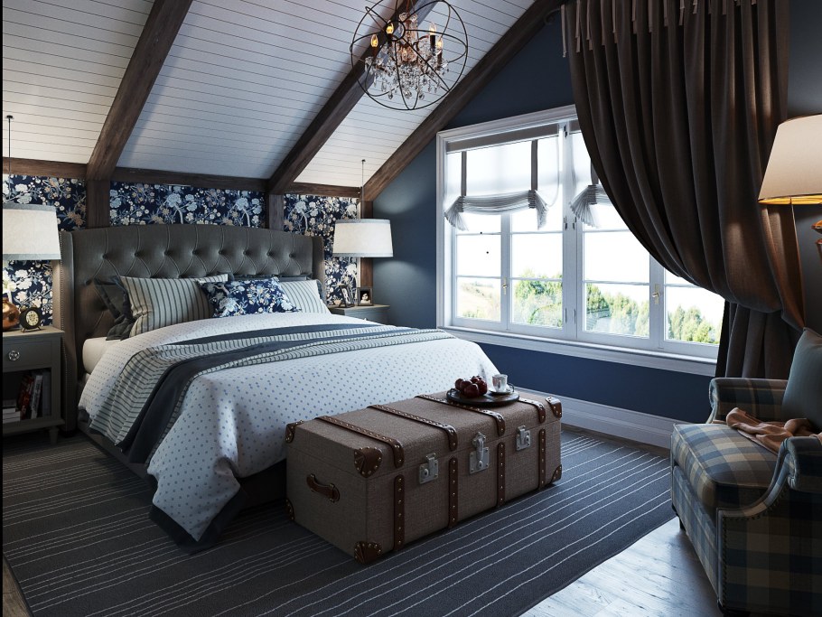 Спальня в стиле Хьюго