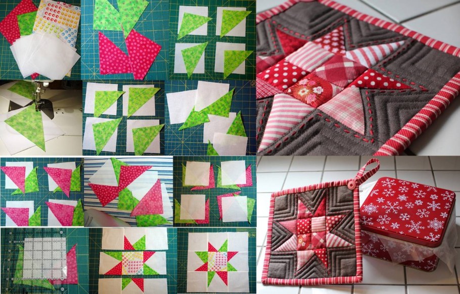 Лоскутное шитье квилт техника