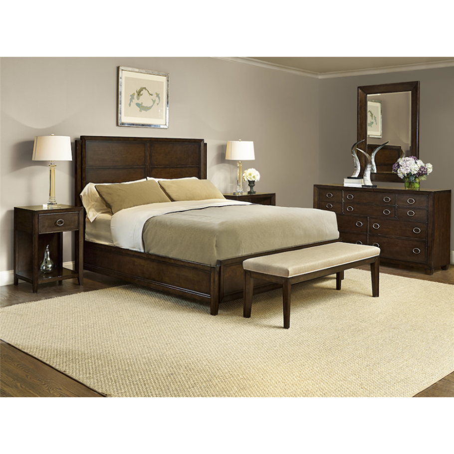 Кровать с тумбами