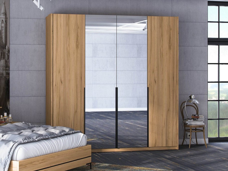 Спальня Норд дуб золотой