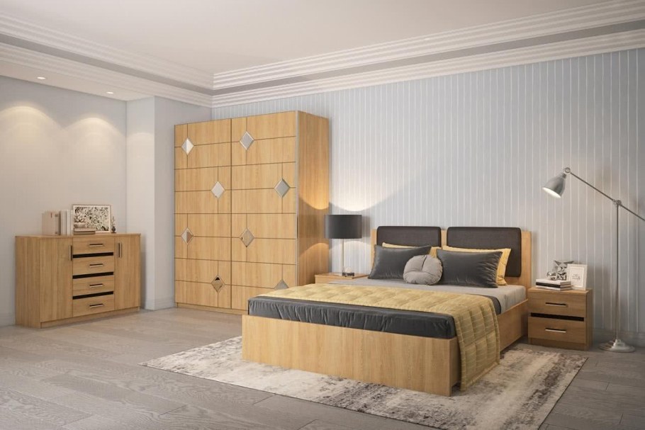 ЛДСП дуб Сантана золотистый 3141