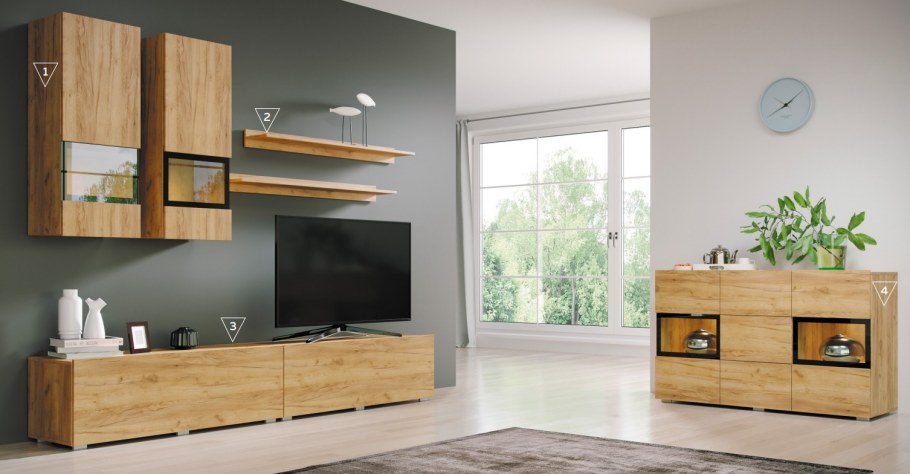 Гостиная дуб Галифакс