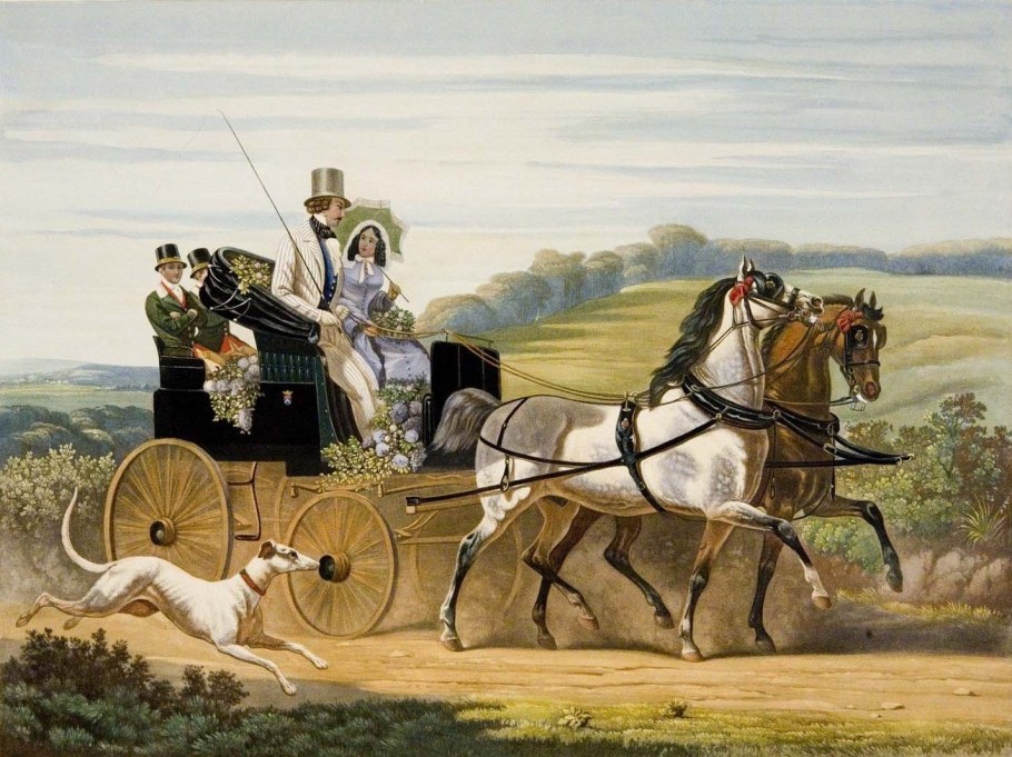Кареты экипажи в живописи