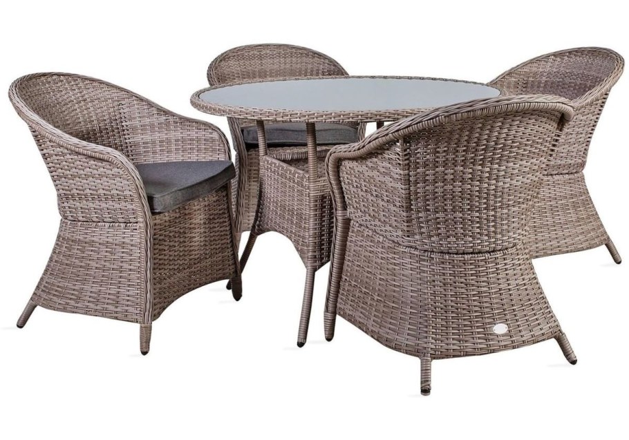 Комплект Sevilla стол d90 кресло 6 шт