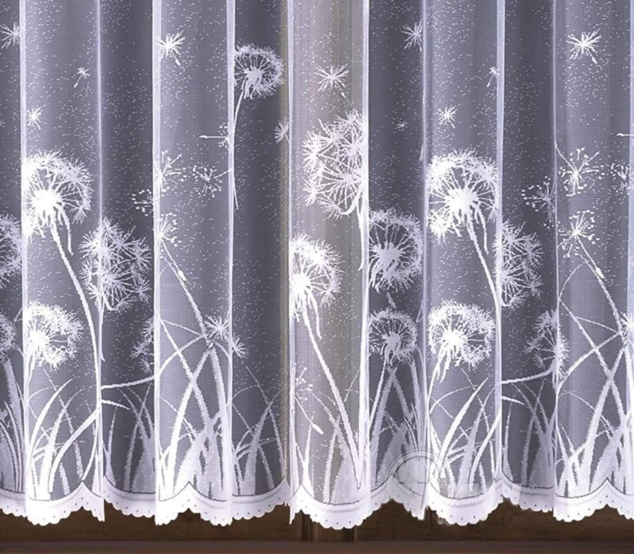 Фиранка тюль одуванчики