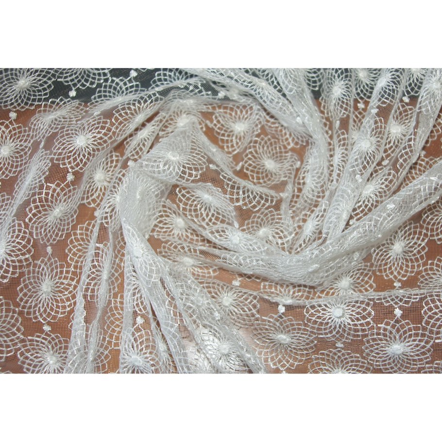 Тюль снежок Леруа Мерлен