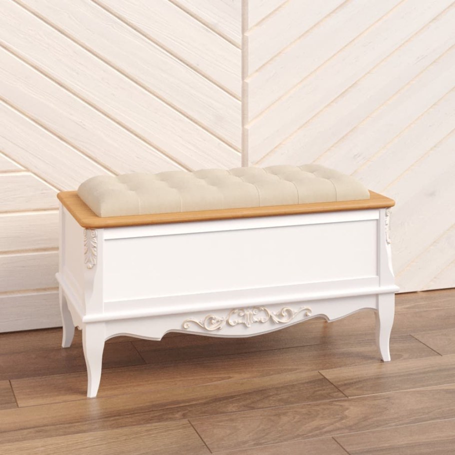 Сундук Прованс слоновая кость