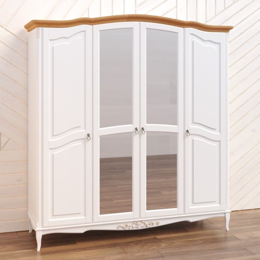 Витрина Прованс слоновая кость