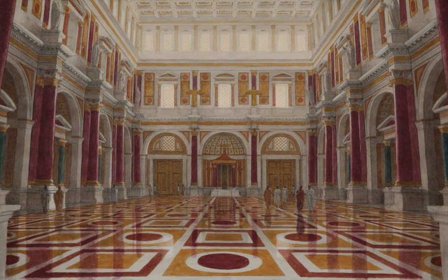 Дворцы императоров Рима внутри