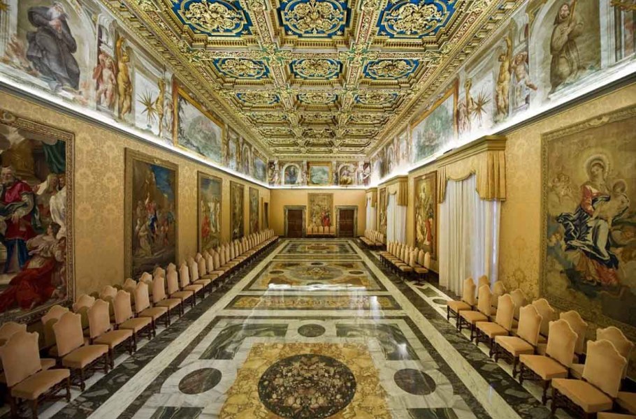 Дворец папы Римского в Ватикане