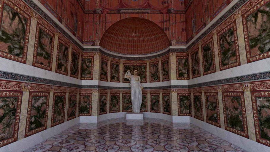 Золотой дом Нерона (Domus Aurea) .