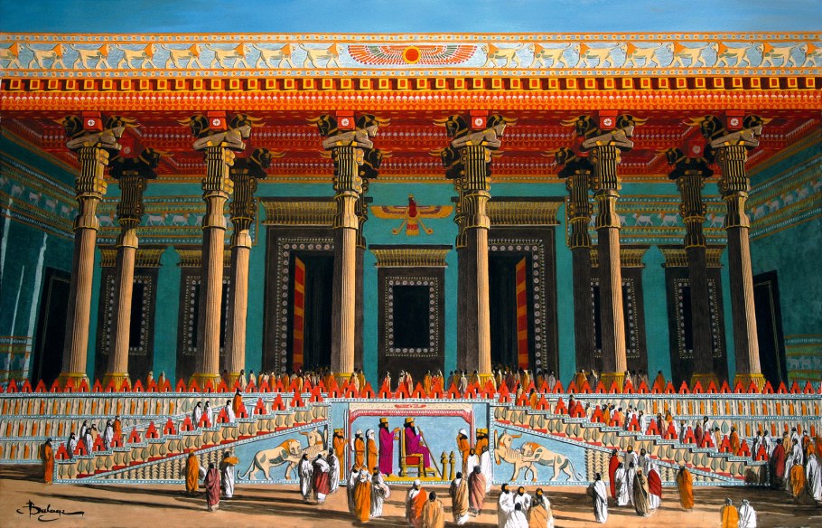 Персеполь дворец реконструкция