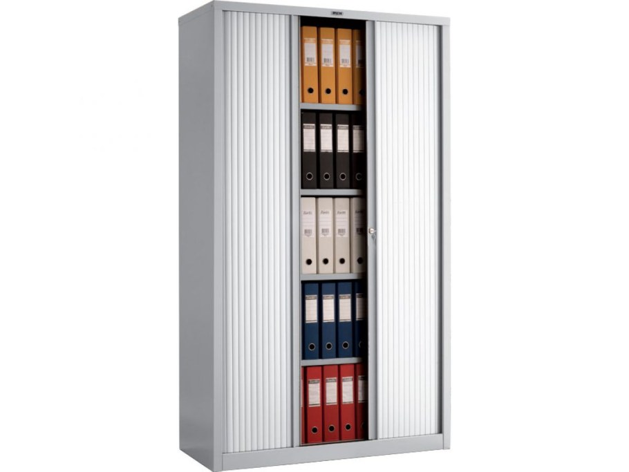 Шкаф металлический архивный с дверями тамбурного типа