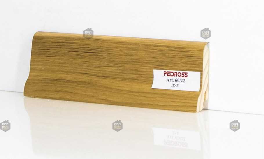 Плинтус дуб Авалон 60х22