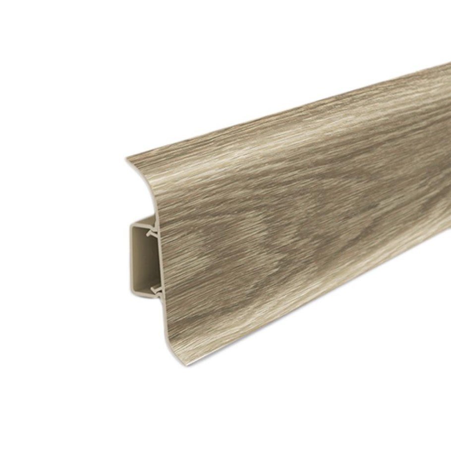 Плинтус 229 дуб латте