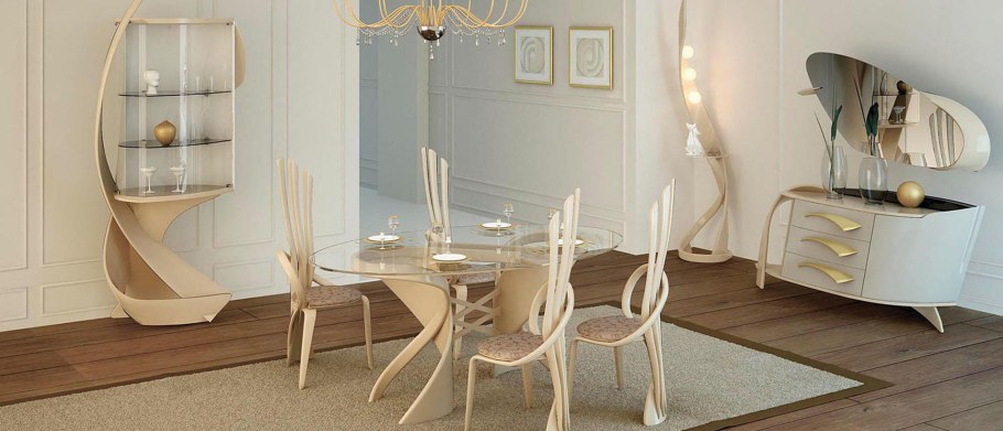 Дизайнерская мебель из гнутого дерева