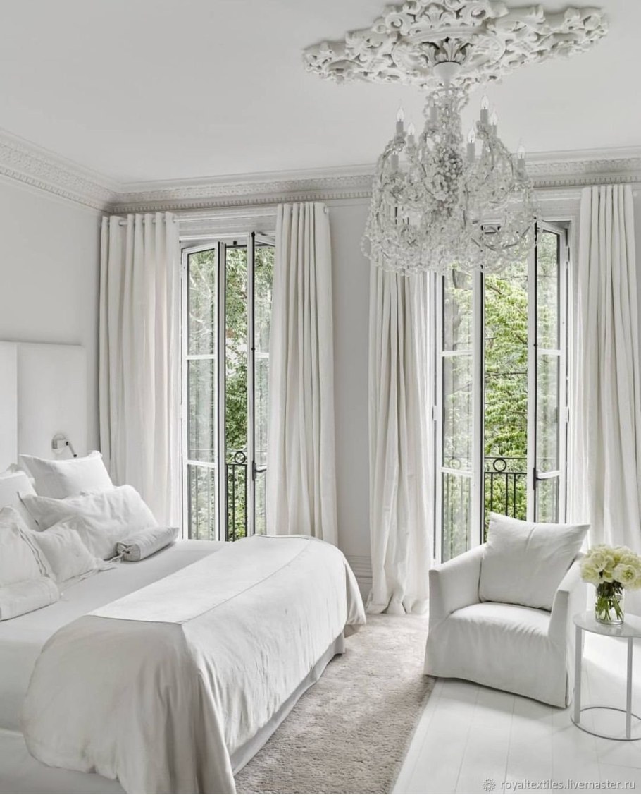 Белый цвет в интерьере