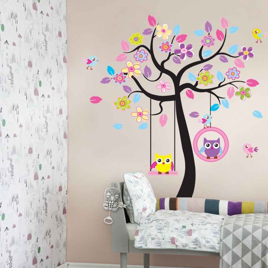 Наклейки интерьерные детские